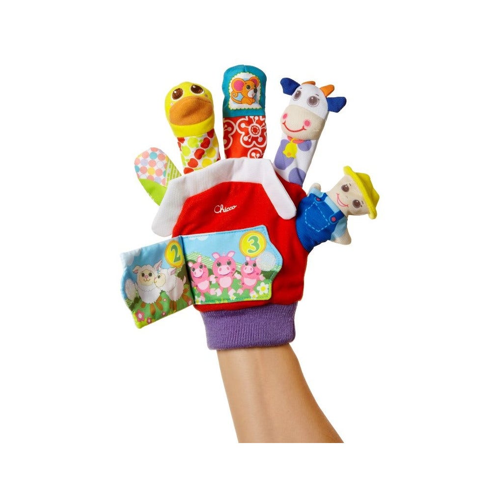 Chicco Gioco Guanto Marionetta Della Fattoria -2