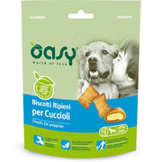Oasy Snack Al Pollo Biscotti Ripieni Cani Cuccioli 70g-1