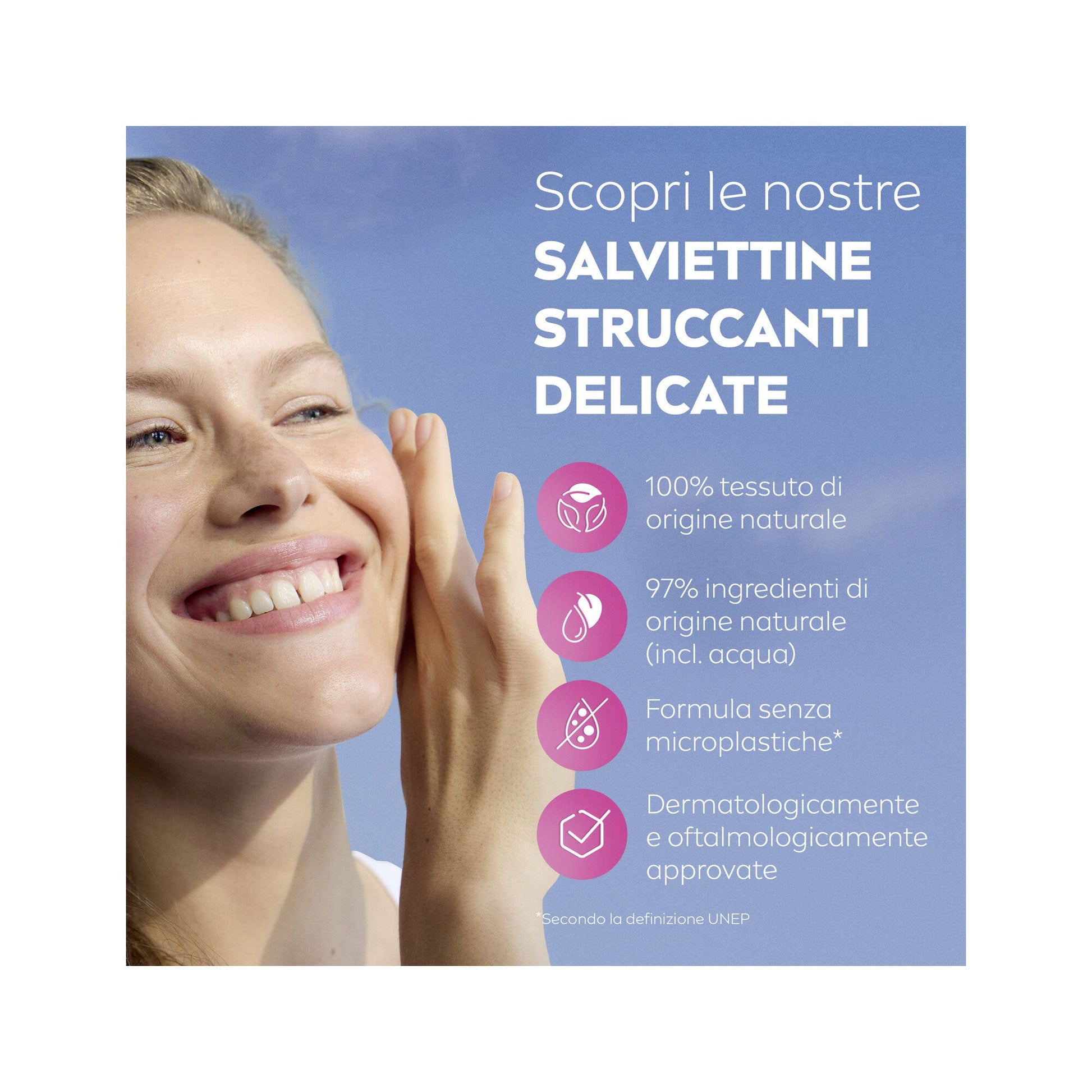 Nivea Salviettine Struccanti 3in1 Idratanti Salviette Struccanti per Pelli Secche 25 Pezzi-2