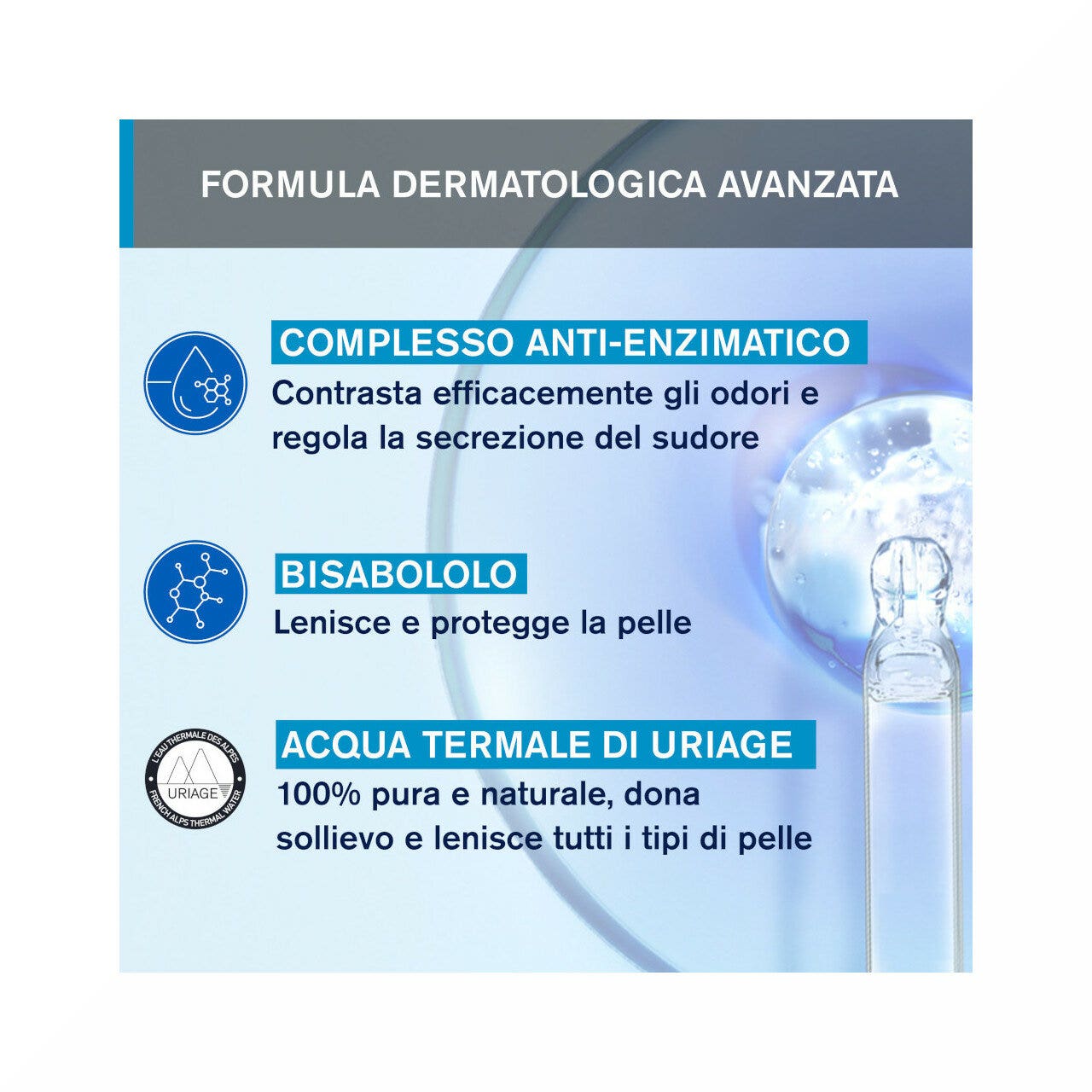 Uriage Deodorante Power3 Roll On 50ml-5