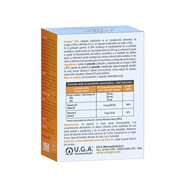 Omegor Kids 60 Capsule Masticabili       -5