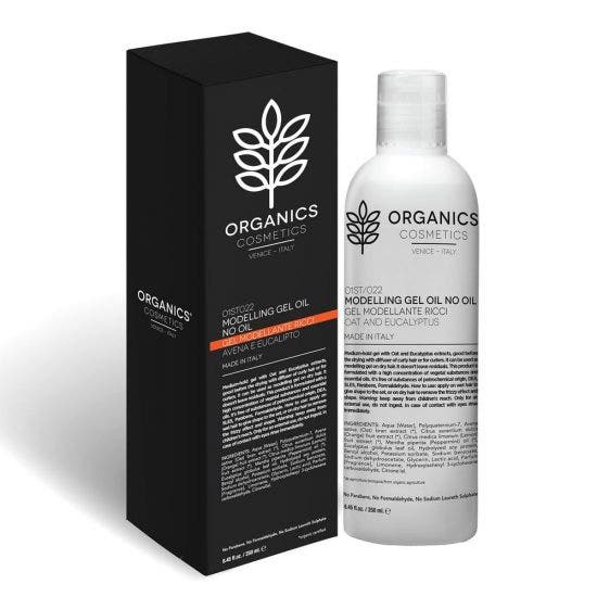 Organics Cosmetics Gel Modellante Per Capelli Ricci Avena Ed Eucalipto 250ml-1
