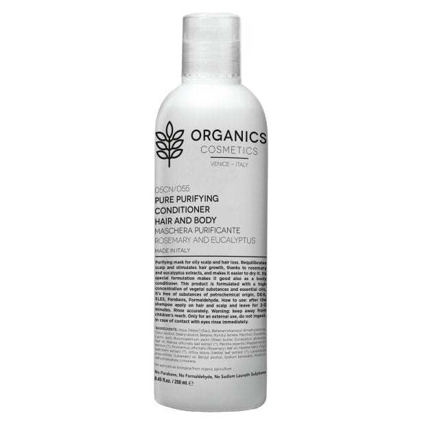 Organics Cosmetics Maschera Purificante Capelli/Corpo 250ml-2