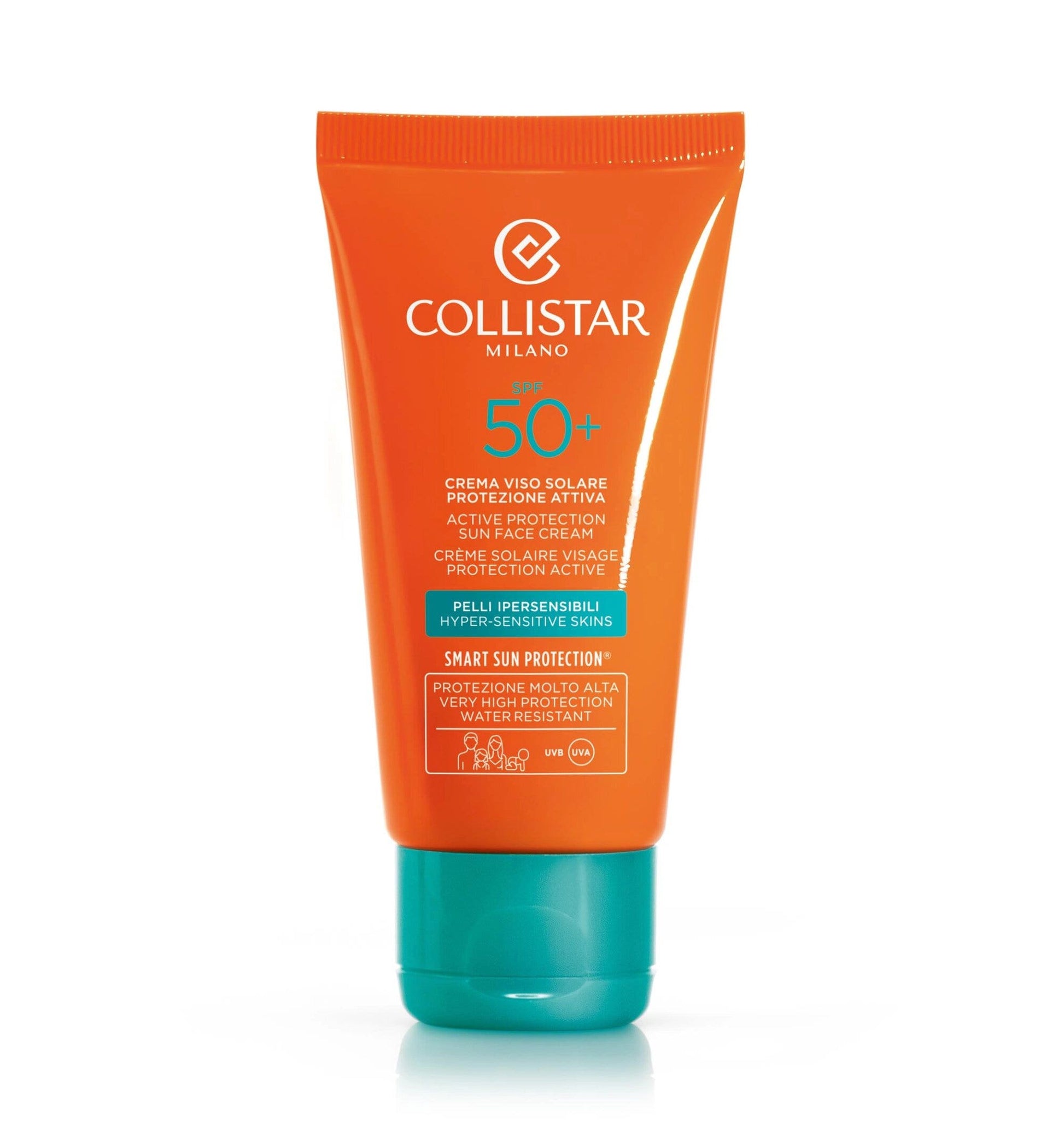 Collistar Crema Viso Solare Protezione Attiva Spf 50+ 50ml-3