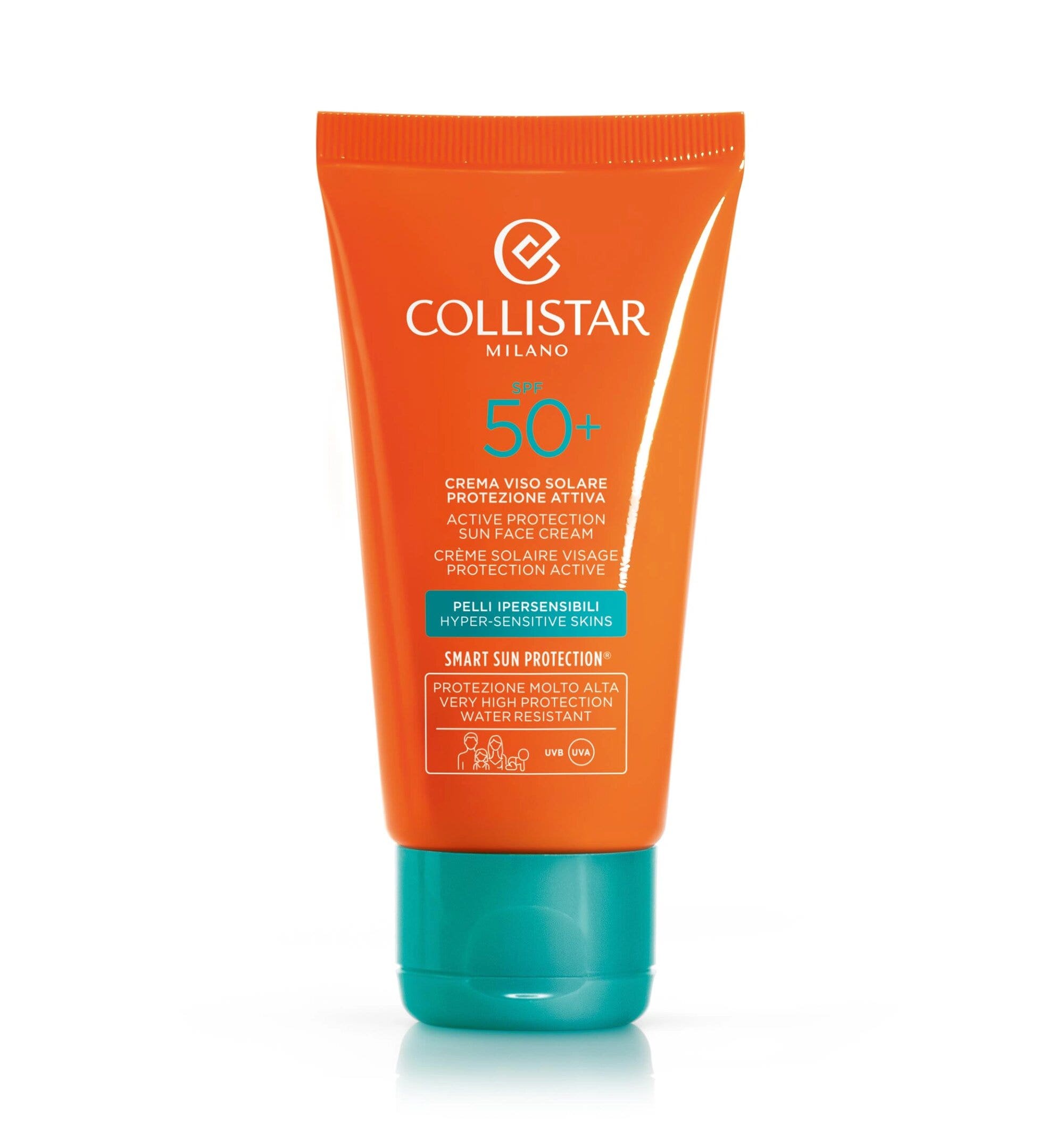 Collistar Crema Viso Solare Protezione Attiva Spf 50+ 50ml-3