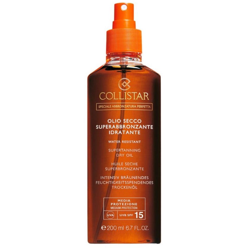 Collistar Olio Secco Superabbronzante Idratazione Media SPF15 200ml-2