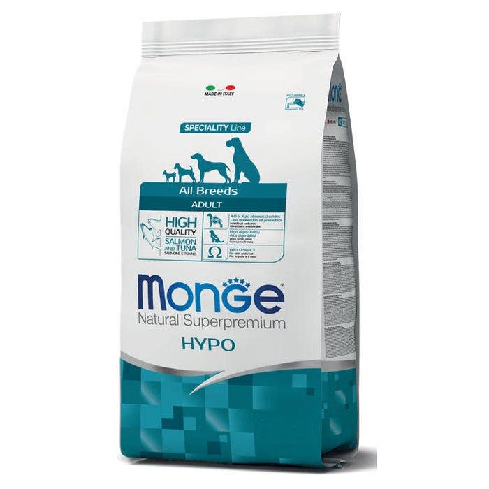 Monge Salmone Tonno Cibo Secco Linea Medica Cani Adulti Sacco 2,5 Kg-1