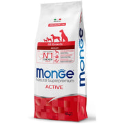 Monge Pollo Active Cibo Secco Cani Adulti Sacco 12 Kg-1