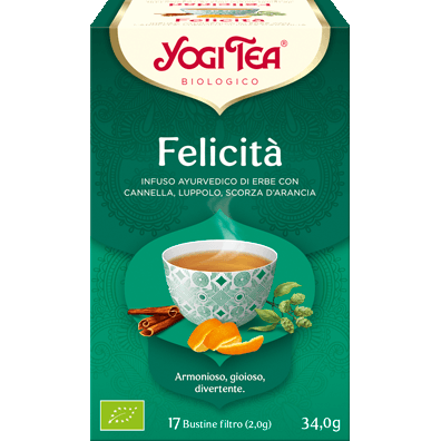 Yogi Tea Felicita' Infuso 17 Bustine - 1