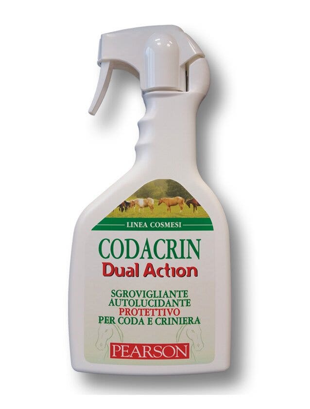 Guglielmo Pearson Codacrin Dual Action Sgrovigliante/Autolucidante/Protettivo Per Coda E Criniera Equini 700ml-1