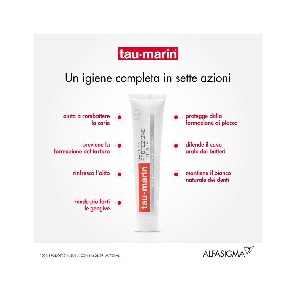 Taumarin  Dentifricio Protezione Totale 75ml-8