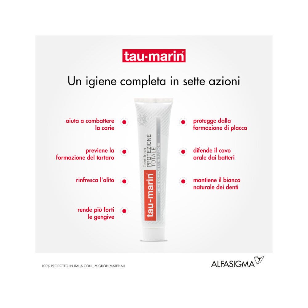 Taumarin  Dentifricio Protezione Totale 75ml-12