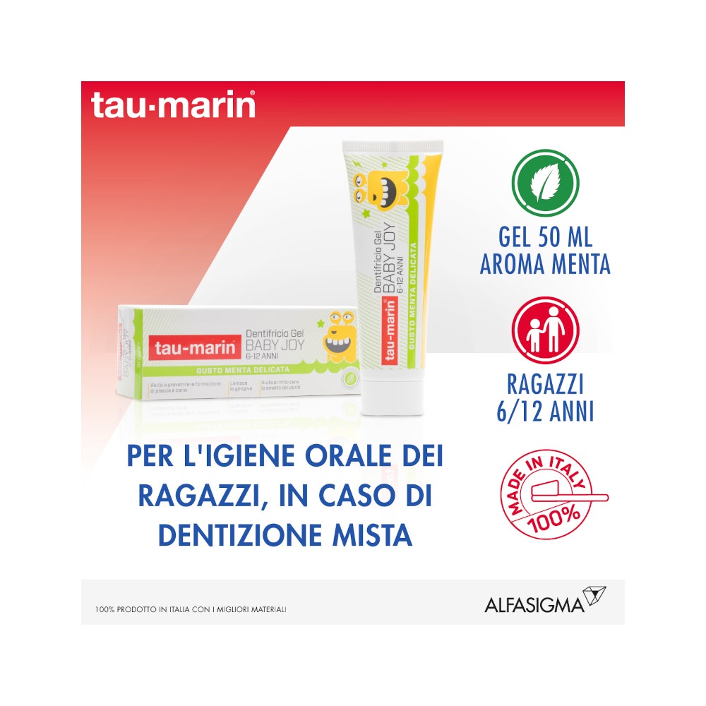 Tau Marin Dentifricio Baby Joy 50ml-6