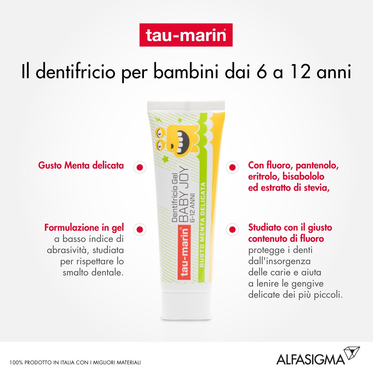 Tau Marin Dentifricio Baby Joy 50ml-4