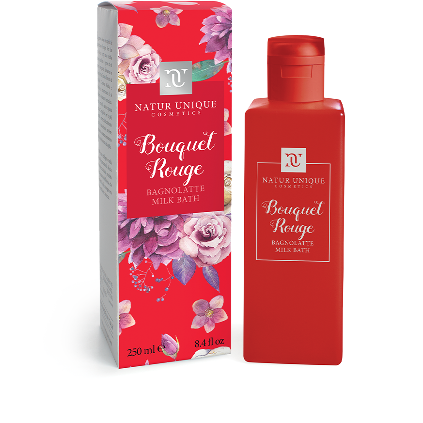 Natur Unique Bagno Latte Bouquet Rouge 250ml-2