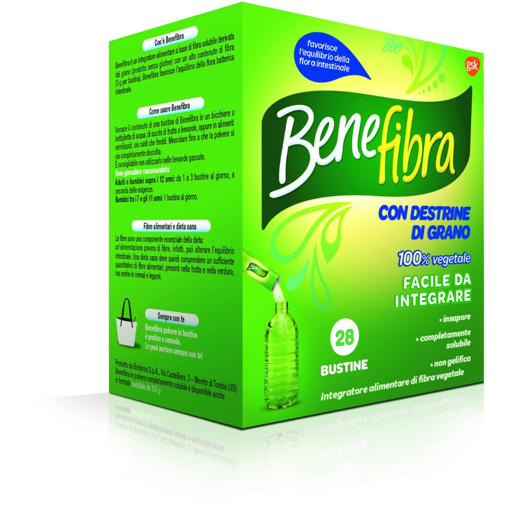 Benefibra Polvere 28 Bustine 3,5g  - 4