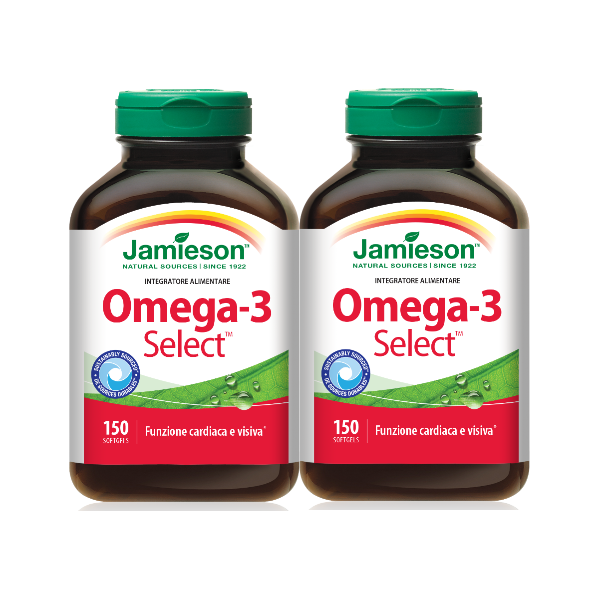 Jamieson Duo Pack Omega 3 Select 2x150 Perle-5