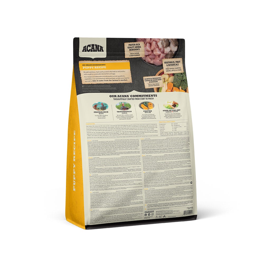 Acana Cane Puppy Crocchette Pollame e Passera del Pacifico Sacco 2kg-4