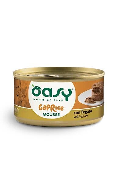 Oasy Caprice Gatto Mousse Con Fegato 85g-1