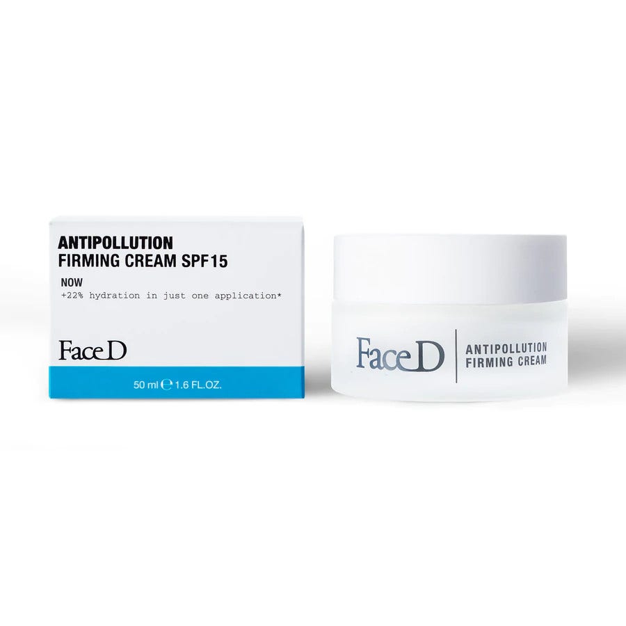 Face D Crema Rassodante Antinquinamento SPF15 Viso/Collo 50ml-2