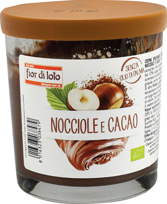 Fior Di Loto Crema Cacao E Nocciola Bio 200g