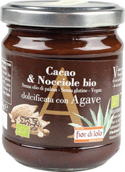 Fior Di Loto Crema Cacao E Nocciole Dolcificata Con Agave 200g