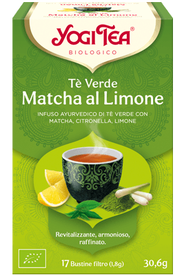 Yogi Tea Te' Verde Matcha Al Limone 17 Bustine-1