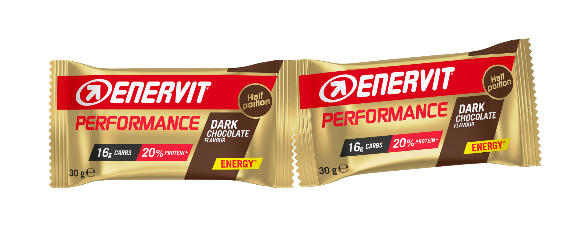 Enervit Performance Bar Double Cioccolato Fondente 2x30g-4