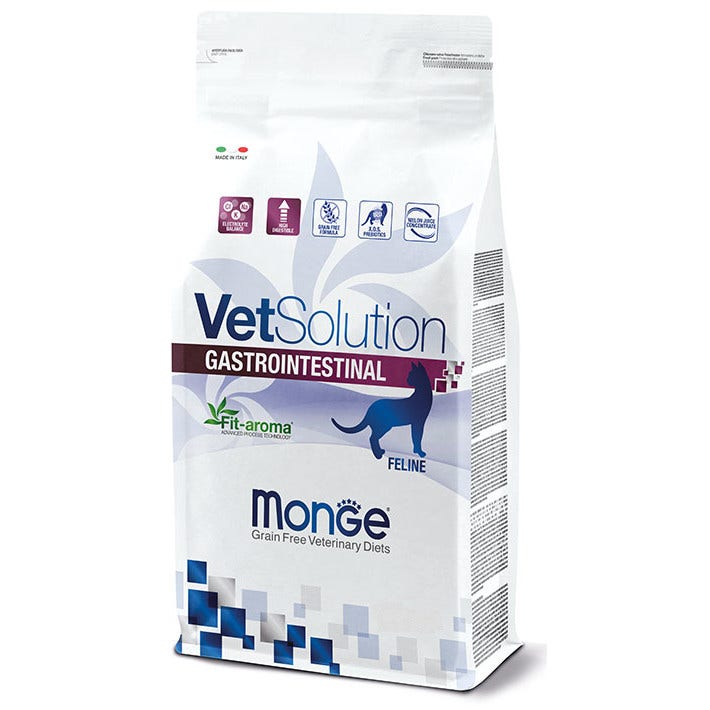 Monge Vetsolution Gastrointestinal Linea Medica Cibo Secco Gatti Sacco 400g-2