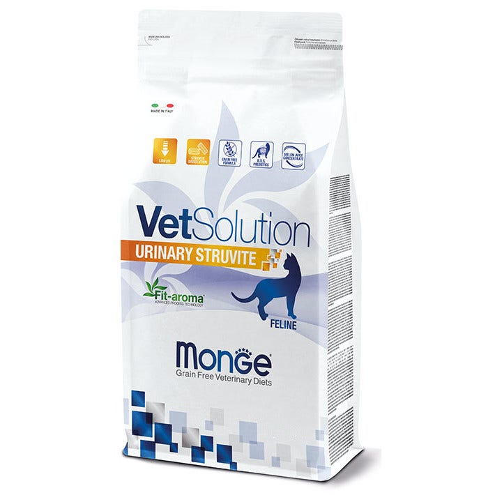 Monge VetSolution Urinary Struvite Linea Veterinaria Cibo Secco Gatti 400g-2