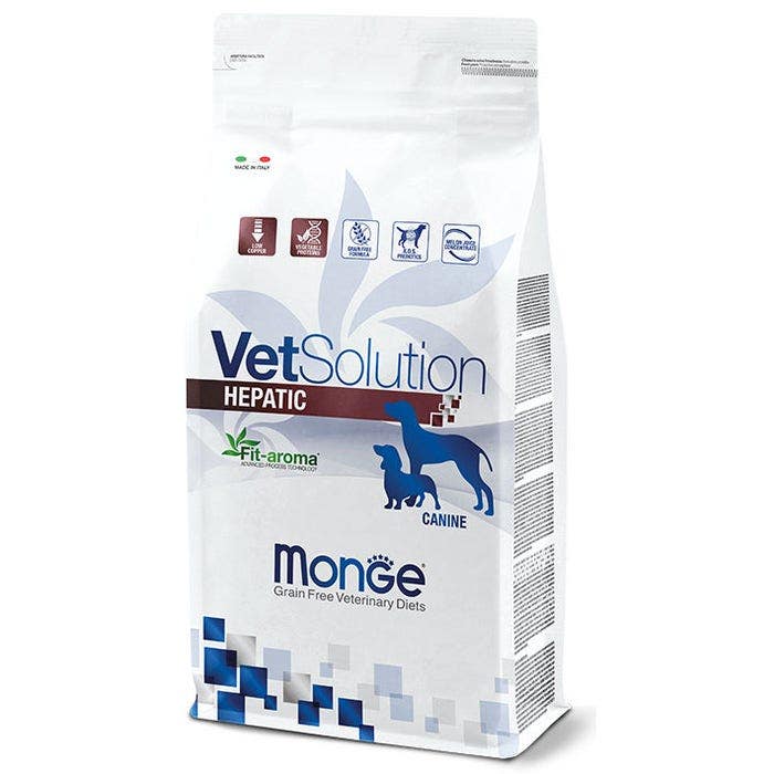 Monge Vetsolution Hepatic Linea Medica Cibo Secco Cani Sacco 12 Kg-2