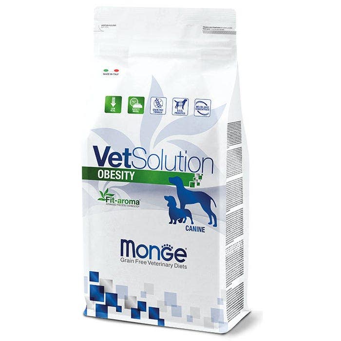Monge Vetsolution Obesity Linea Medica Cibo Secco Cani Sacco 12 Kg-2