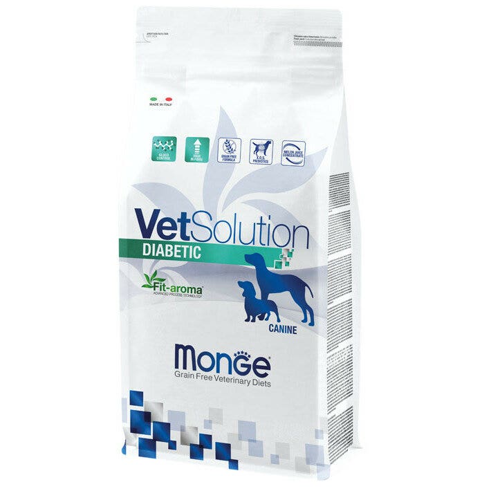 Monge Vetsolution Diabetic Linea Medica Cibo Secco Cani Sacco 12 Kg-3