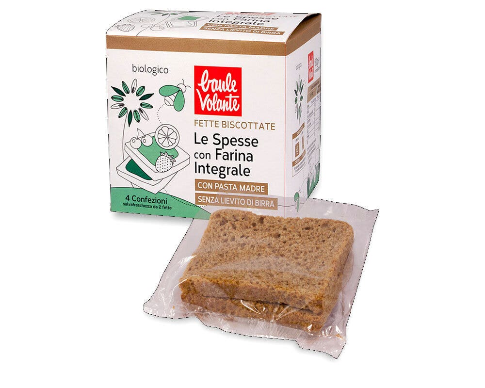 Baule Volante Fette Biscottate Le Spesse Con Farina Integrale 180g-2