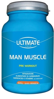 Ultimate Man Muscle Pre Workout 400g Gusto Arancia-2