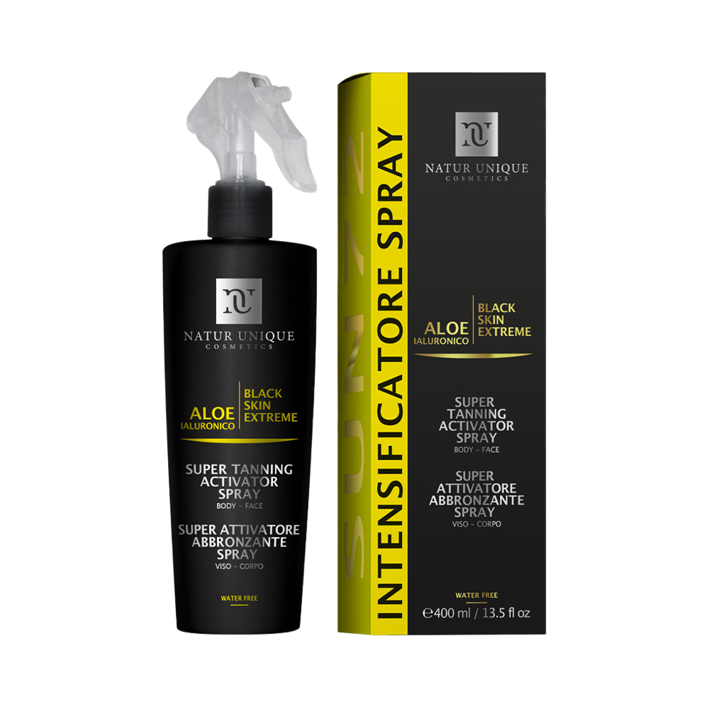 Natur Unique Super Attivatore Abbronzante Spray Black Skin Extreme 400ml-3