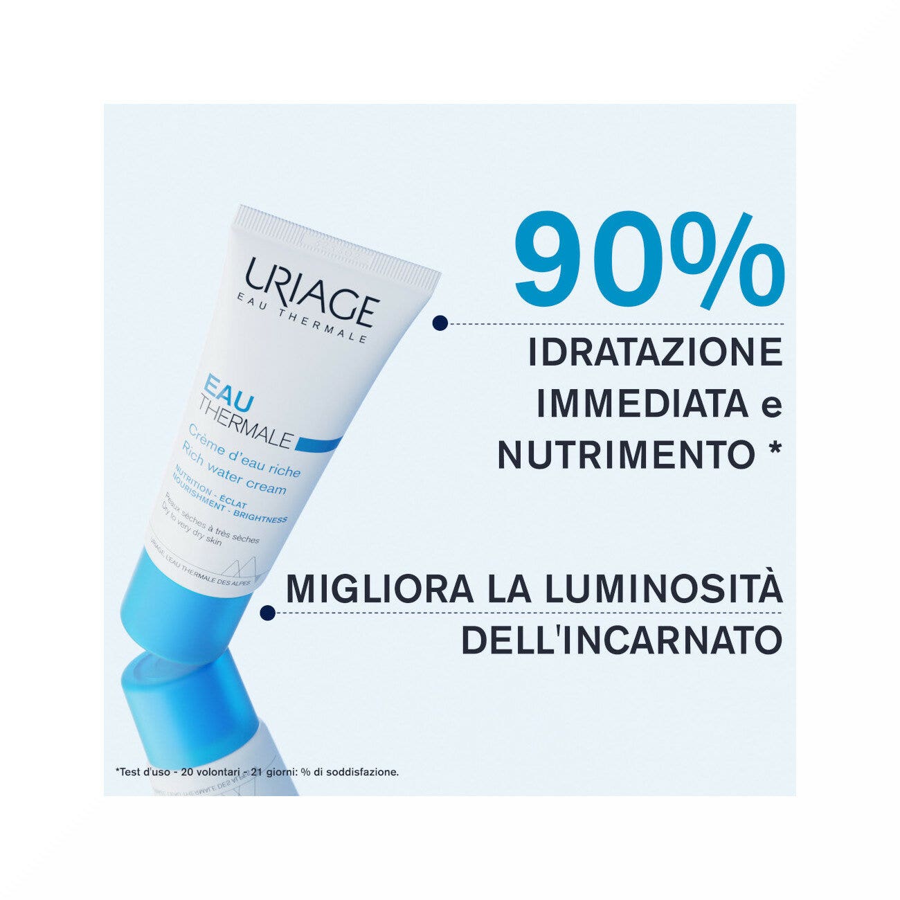Uriage Eau Thermale Crema Ricca All'Acqua 40ml-9