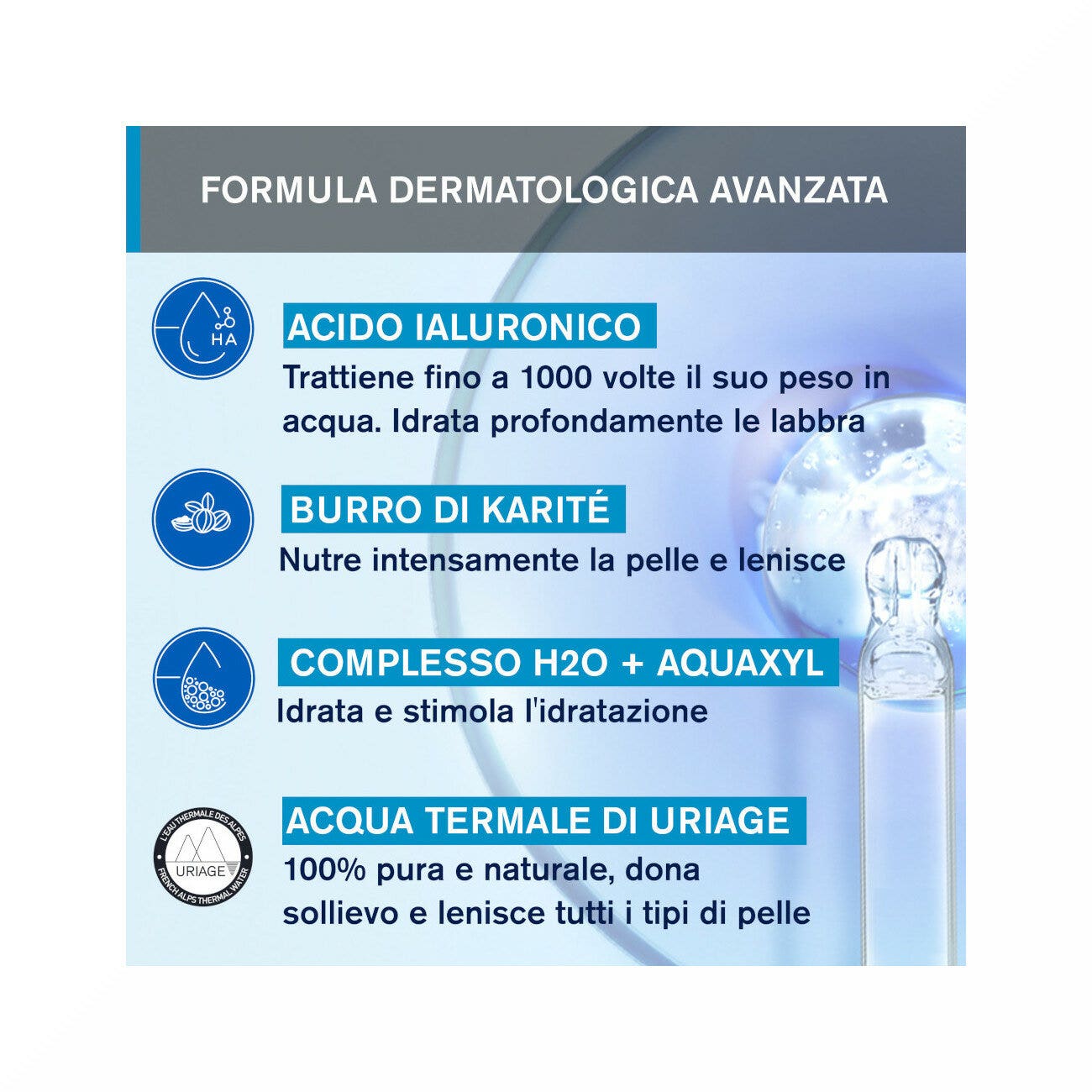 Uriage Eau Thermale Crema Ricca All'Acqua 40ml-10