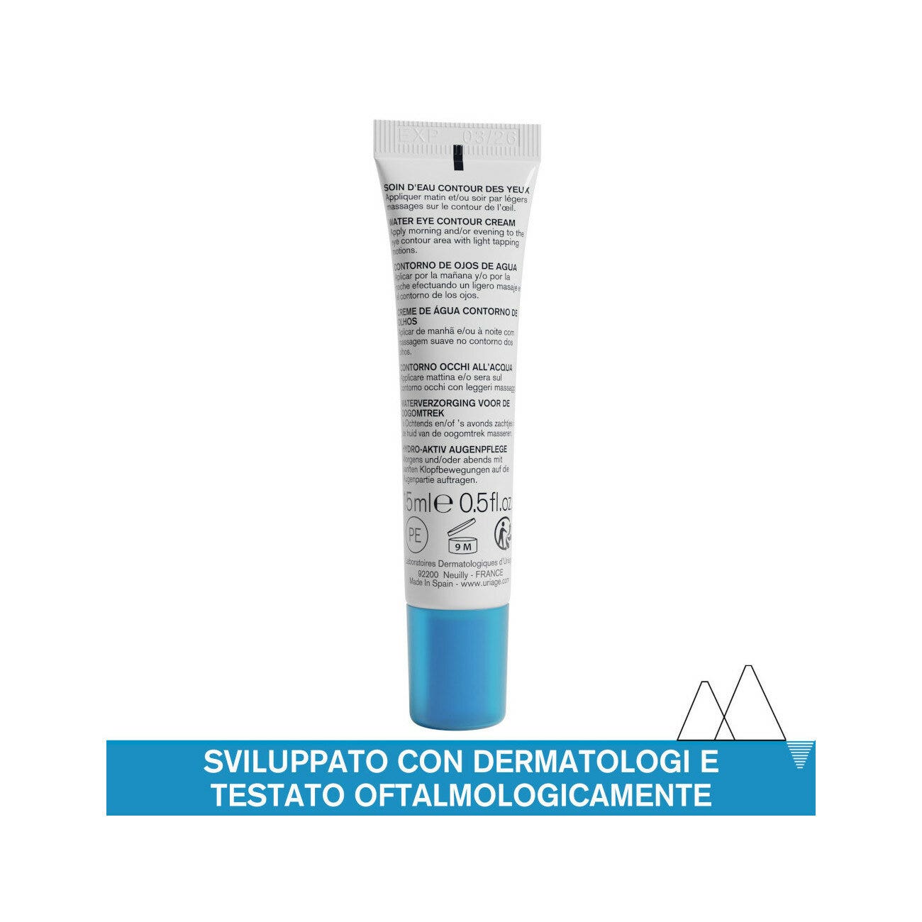 Uriage Eau Thermale Contorno Occhi All'Acqua 15ml-6