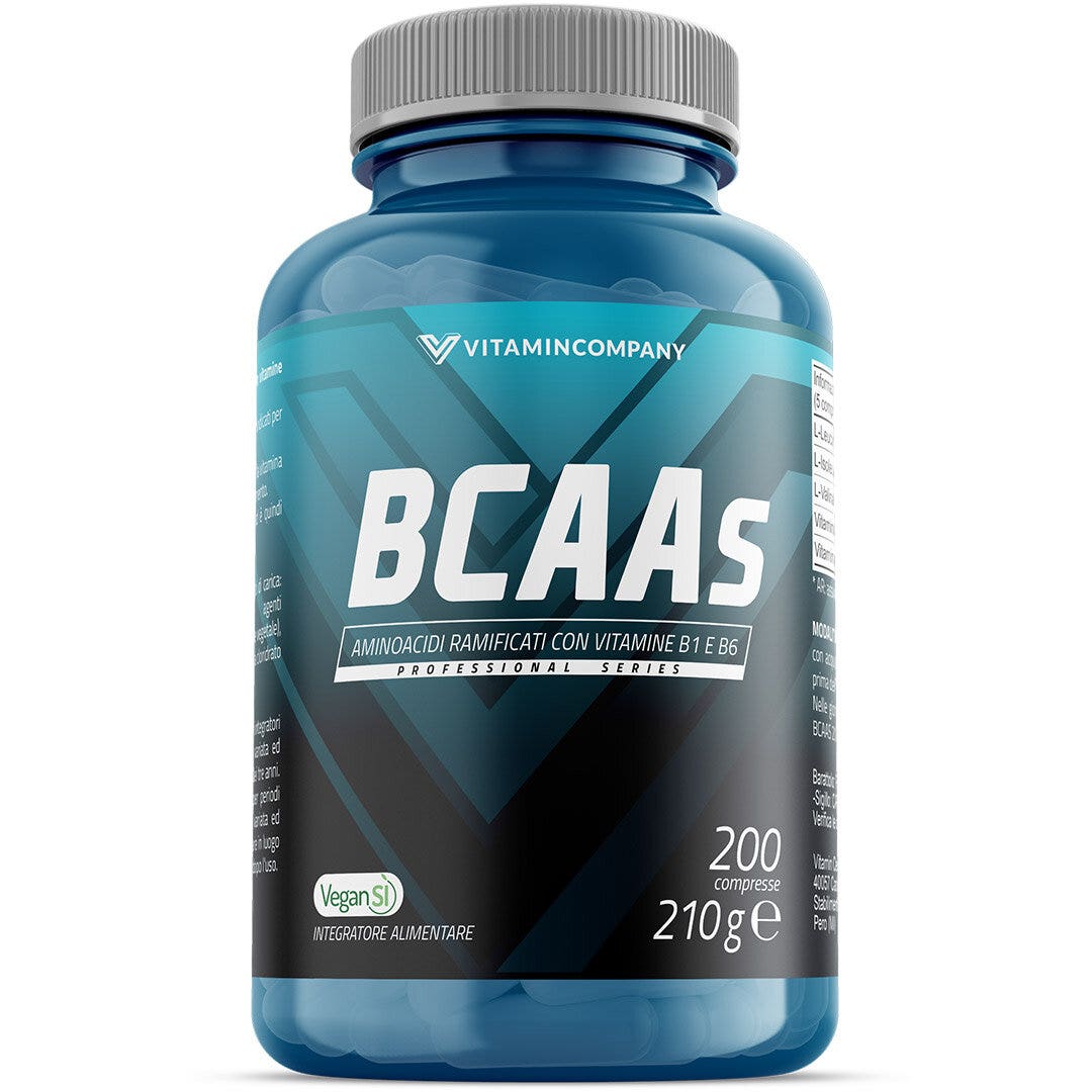 Vitamincompany BCAAs Aminoacidi Ramificati 200 Compresse-1
