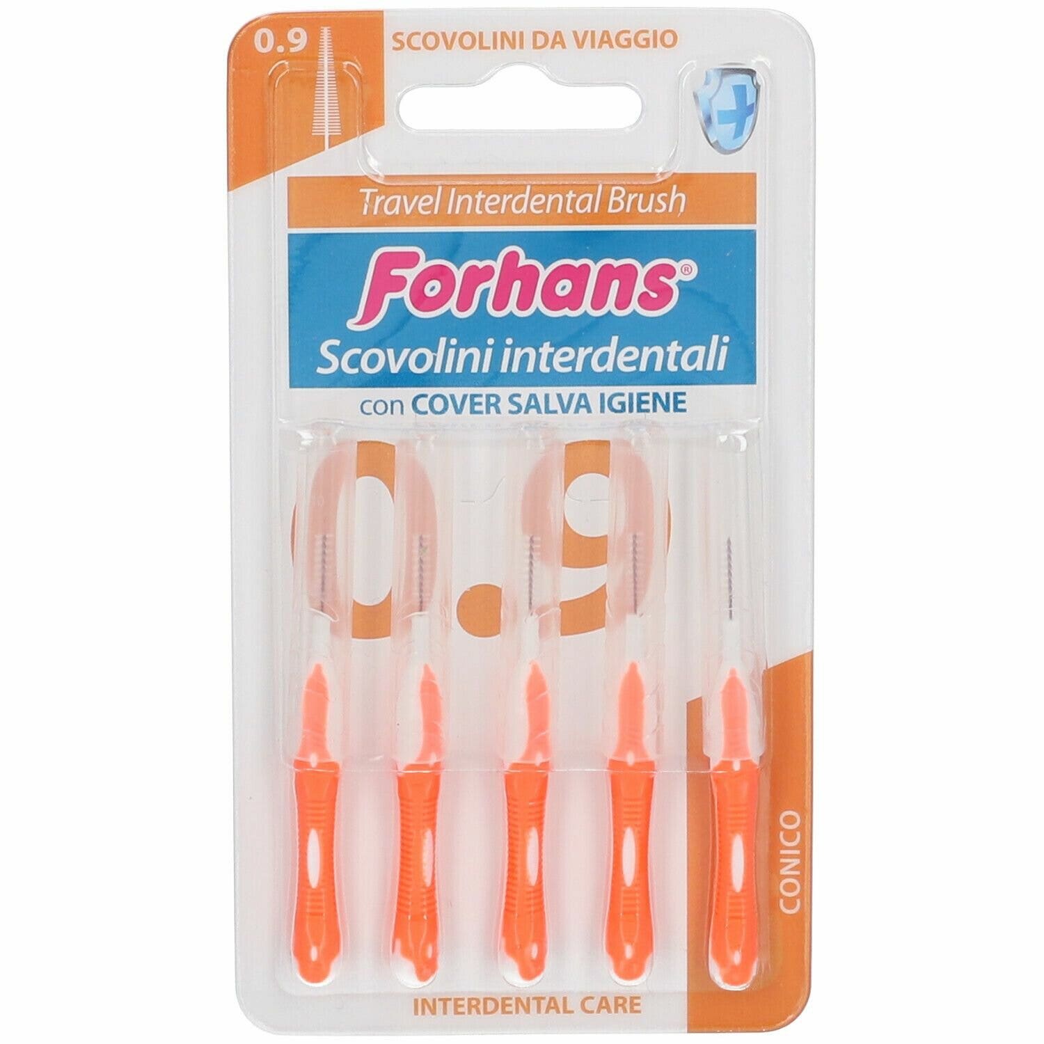 Forhans Scovolino Viaggio 0.9 5 Pezzi-1