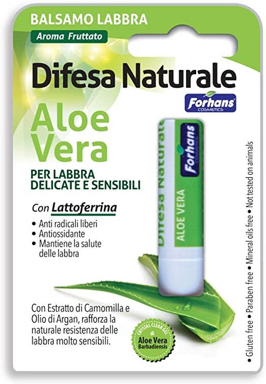 Forhans Balsamo Labbra Difesa Naturale Aloe Vera -1