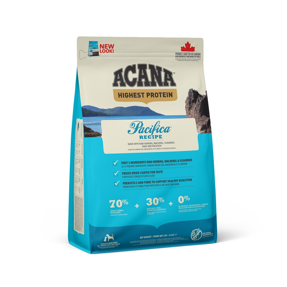 Acana Cane Pacifica Highest Protein Crocchette Aringa e Sgombro Sacco 2kg-4