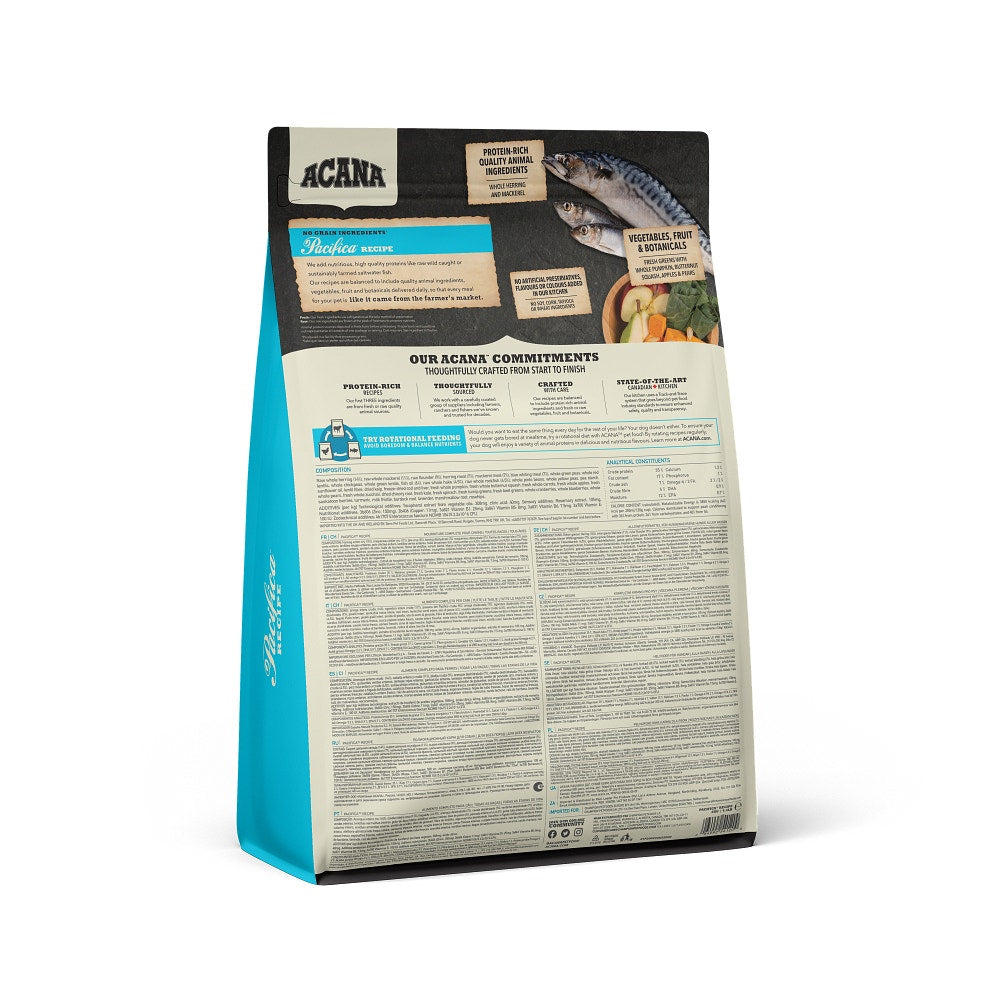 Acana Cane Pacifica Highest Protein Crocchette Aringa e Sgombro Sacco 2kg-5