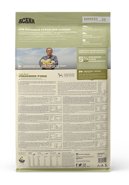 ACANA DOG YORKSHIRE PORK11,4KG-1