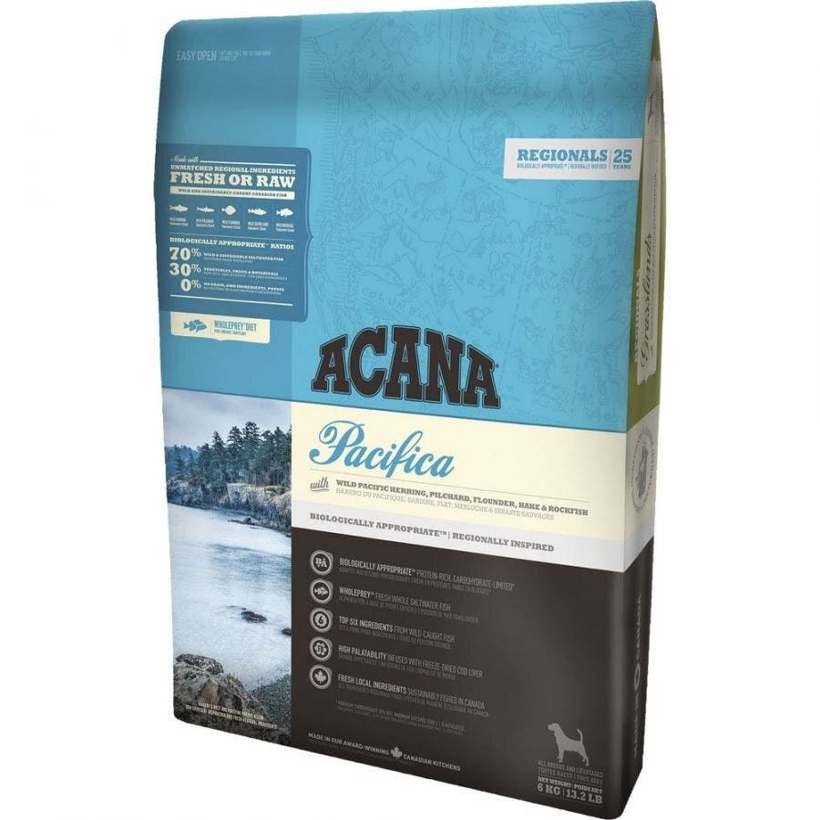 Acana Pacifica Cibo Secco Con Pesce Per Cani Adulti Sacco 11,4kg-2