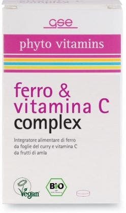 Phyto Vitamins Ferro&Vitamina C Complex 60 Compresse-1