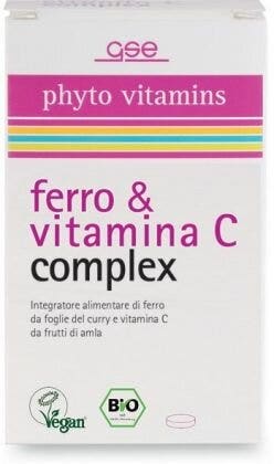 Phyto Vitamins Ferro&Vitamina C Complex 60 Compresse-2