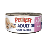 Petreet Adult Puro Sapore Tonno Per Gatti Lattina 70g-1
