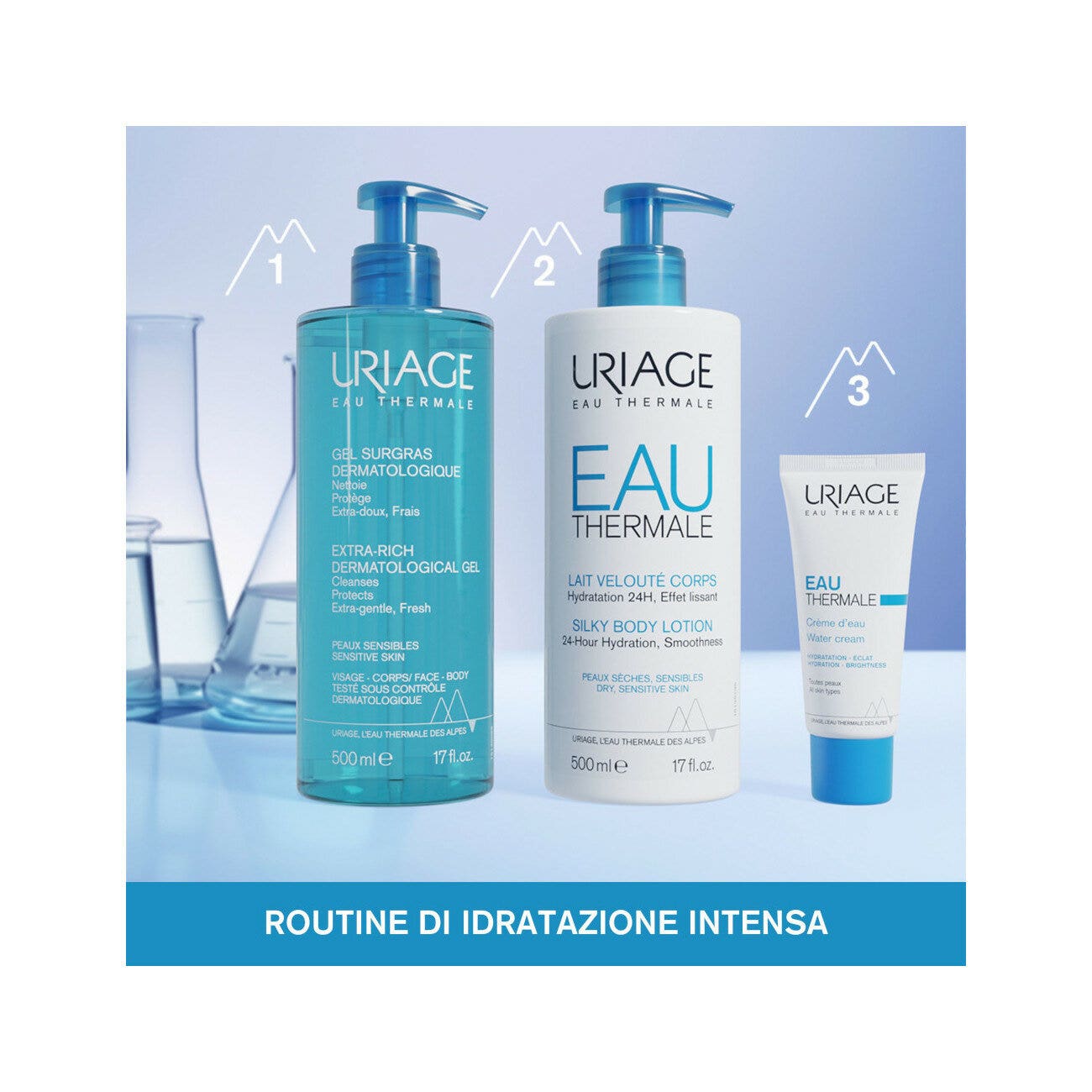 Uriage Gel Detergente Dermatologico Extra-ricco 500ml-13